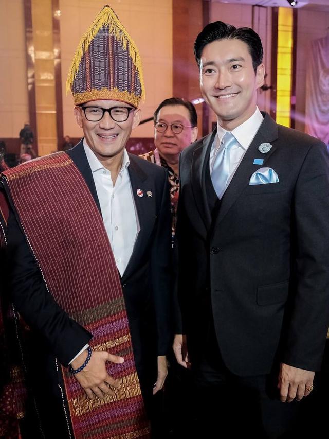 Siwon dan Sandiaga Uno
