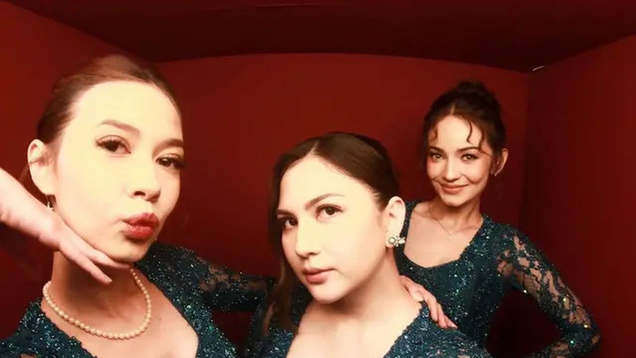Pesona Bridesmaid Super Cantik Enzy Storia, Yuki Kato, dan Jessica Mila di Pernikahan Febby Rastanty