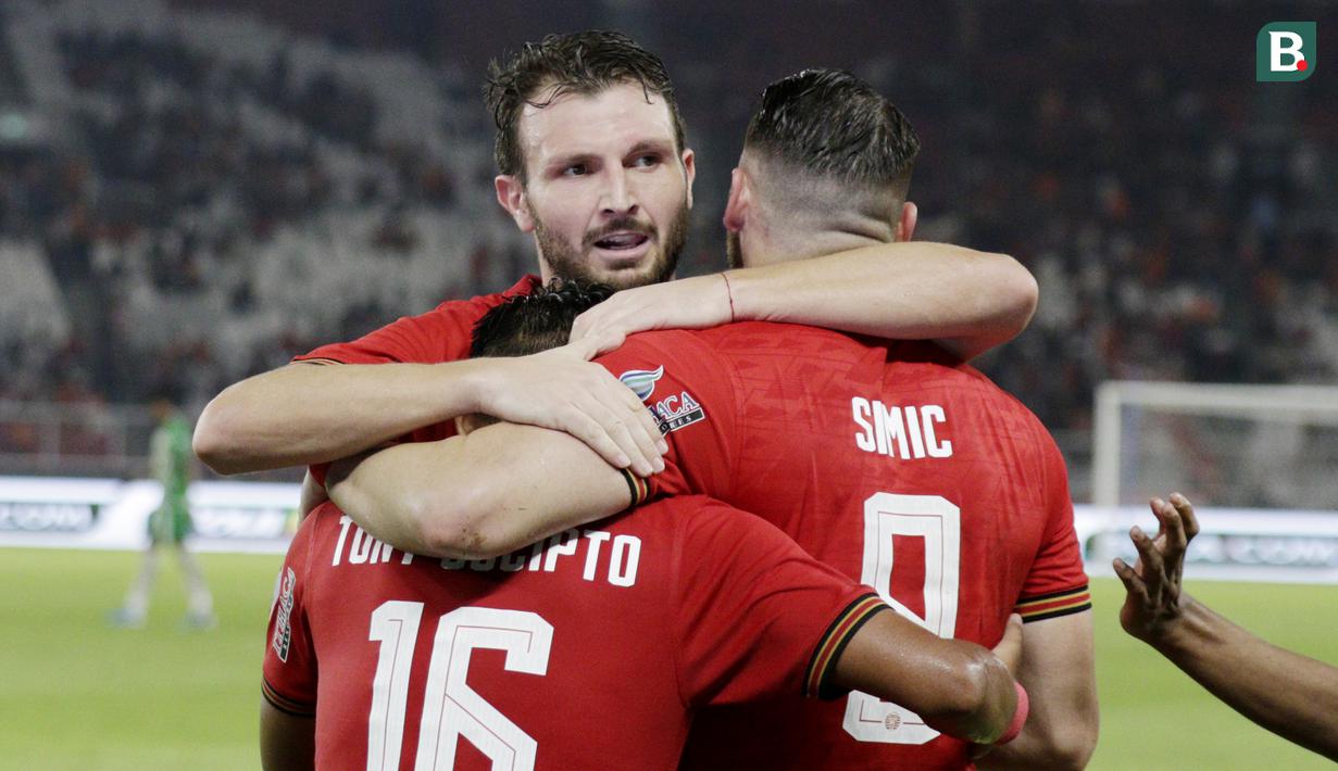 Pria asal Italia ini tampil gemilang dan mampu membawa Persija meraih kemenangan 3-2 saat menghadapi Borneo FC. (Bola.com/M Iqbal Ichsan)