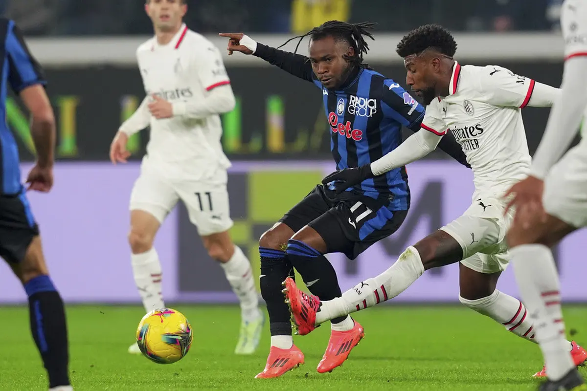 Atalanta vs AC Milan, Serie A Liga Italia