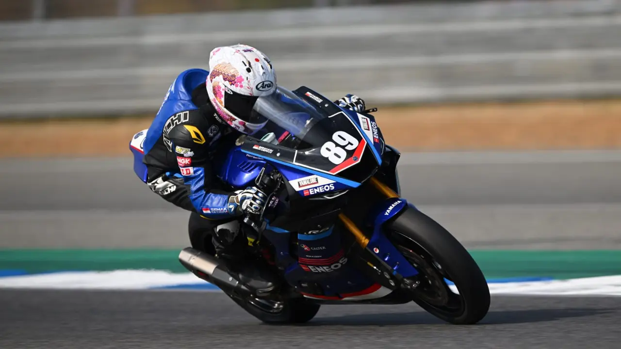 FOTO Pembalap Yamaha Racing Indonesia, Wahyu Nugroho