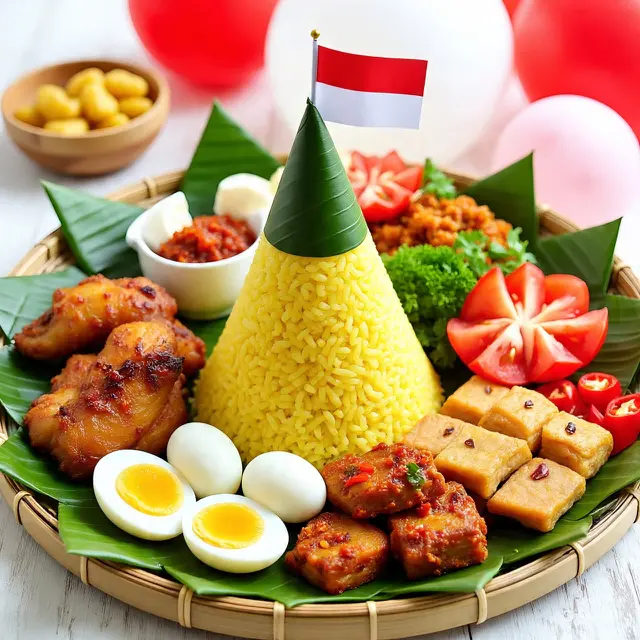 Tumpeng 17 Agustus