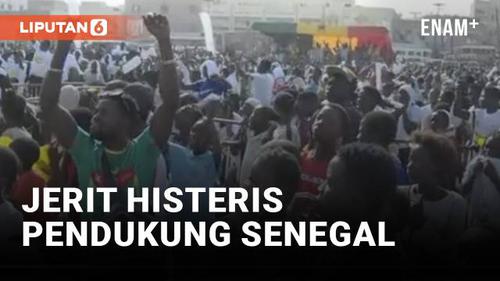 VIDEO: Lolos ke Babak 16 Besar, Fans Senegal Jerit Histeris!