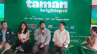 Konferensi pers Taman Brightspot 2024.&nbsp; (Liputan6.com/Henry)