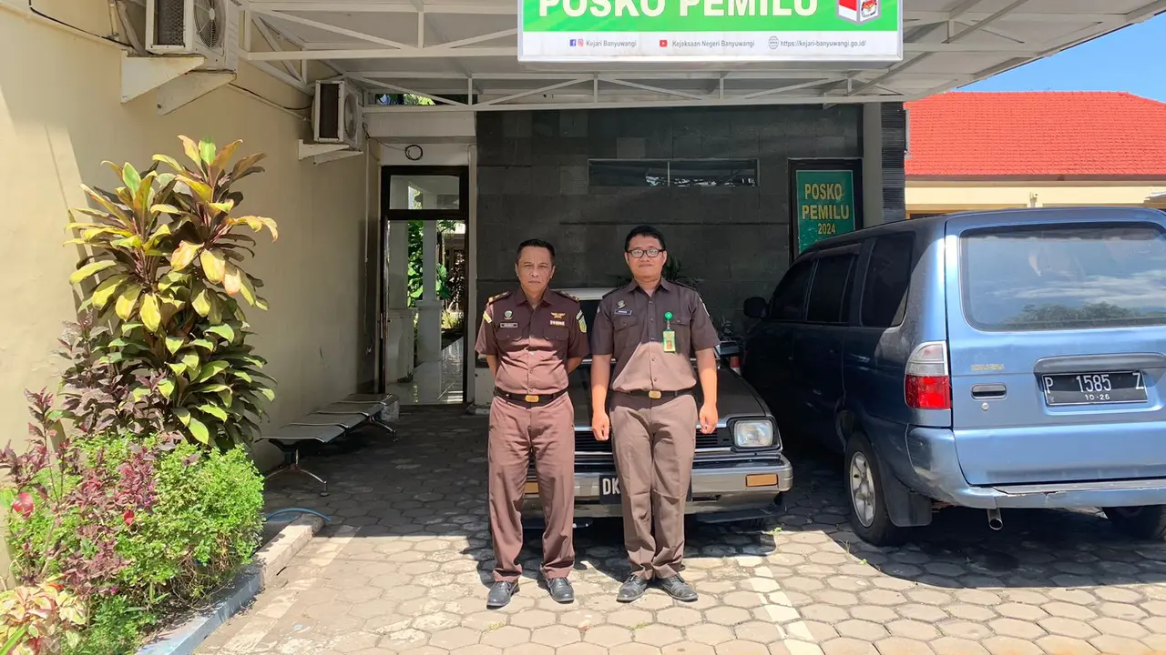 Posko pengaduan pelanggaran Pemilu 2024 Kejaksaan Negeri Banyuwangi (Istimewa)