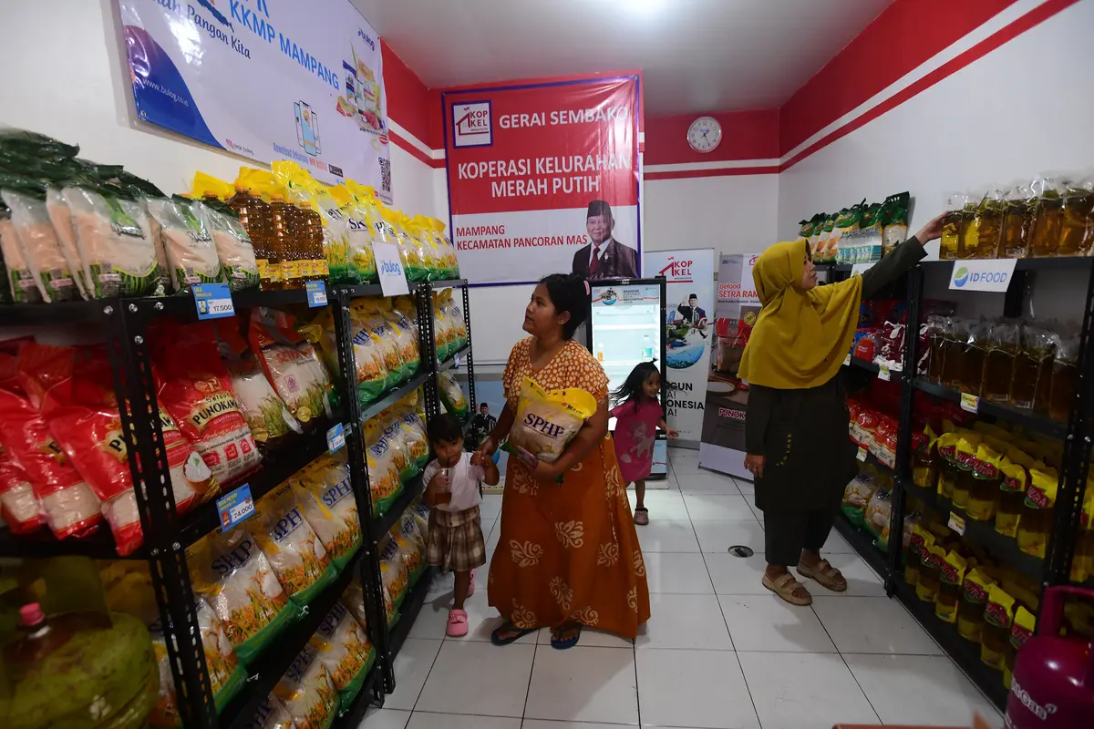 Koperasi Merah Putih Langsung Layani Warga