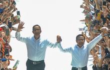 VIDEO: Saat Anies Ajak Cak Imin Bareng Bilang 'Saya Terus di Jalan Perubahan