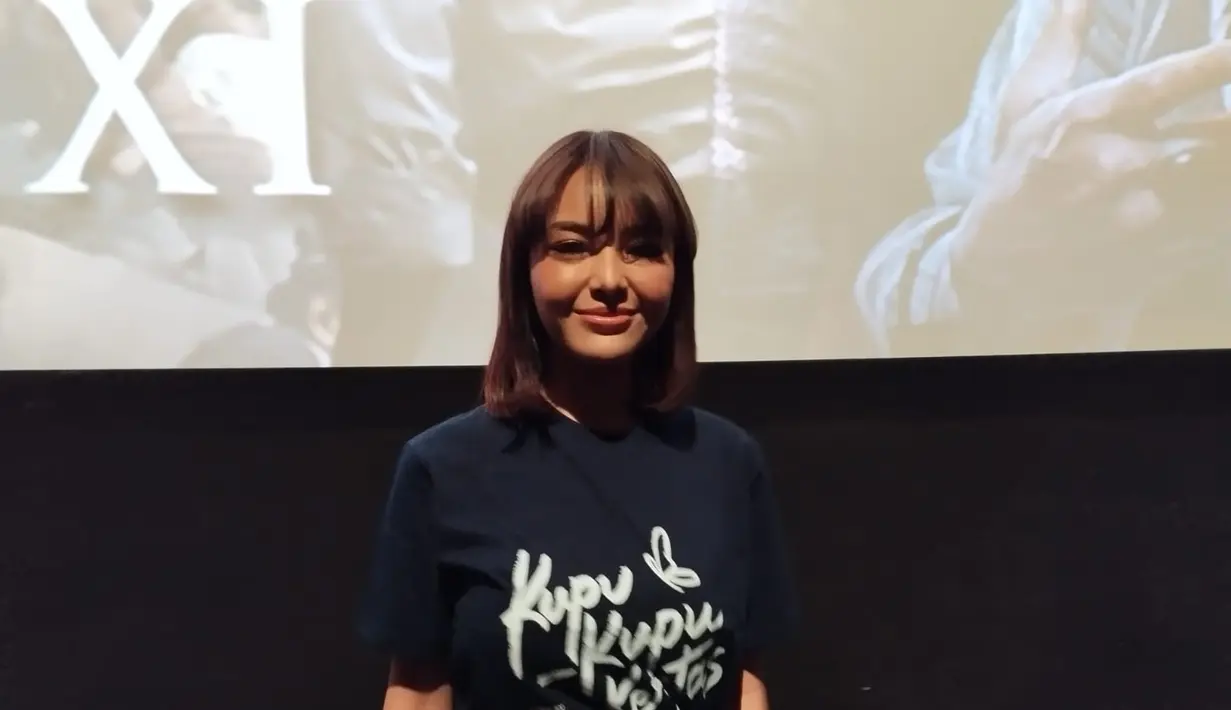 Amanda Manopo di XXI Epicentrum, Jakarta Selatan, Senin (29/1/2024). (Dok. via M. Altaf Jauhar)