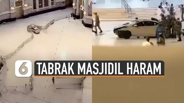 Baru-baru ini beredar video mobil tabrak pintu Masjidil Haram. Diduga pengemudi dalam keadaan mabuk.