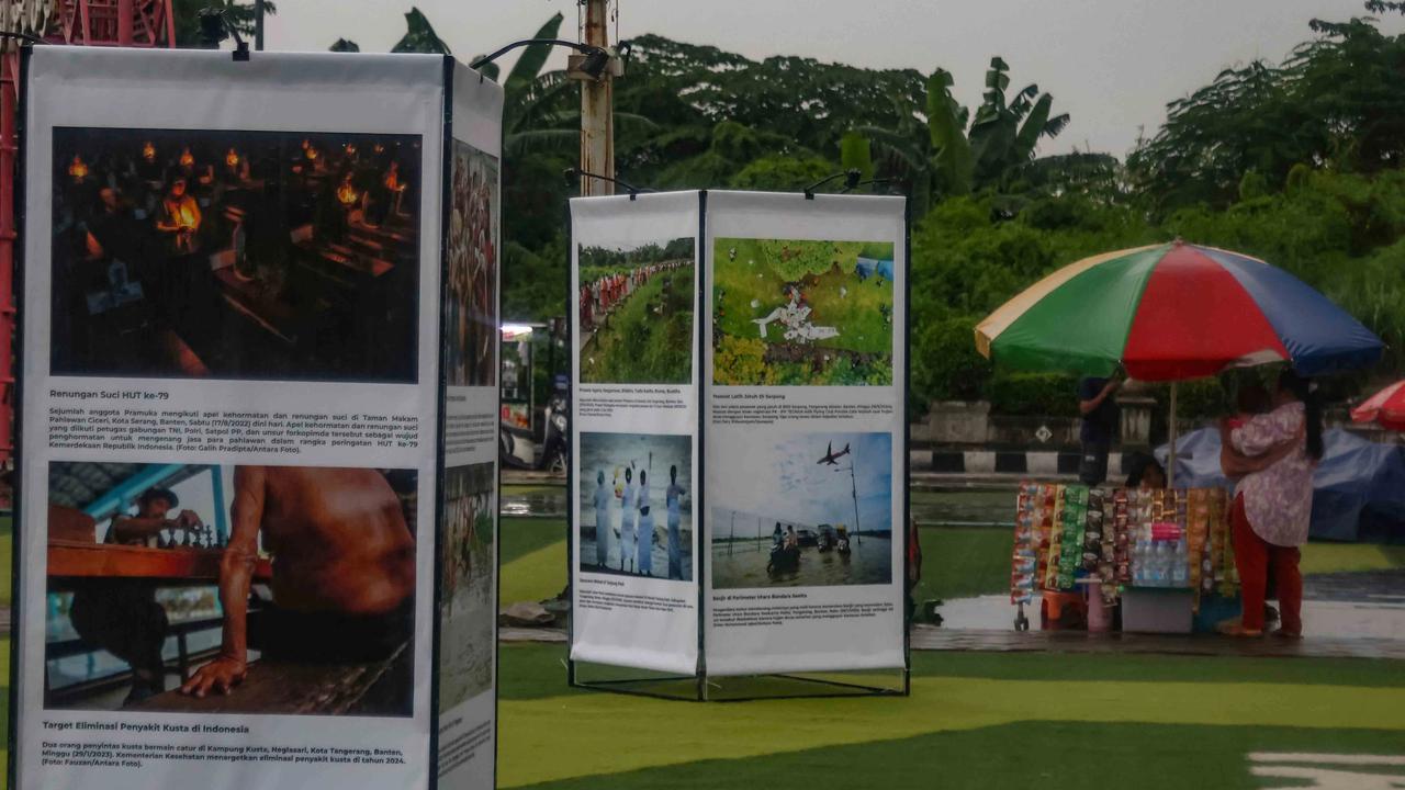 FOTO: Pameran  Foto Jejak Urban Hadirkan Cerita Kota di Banten