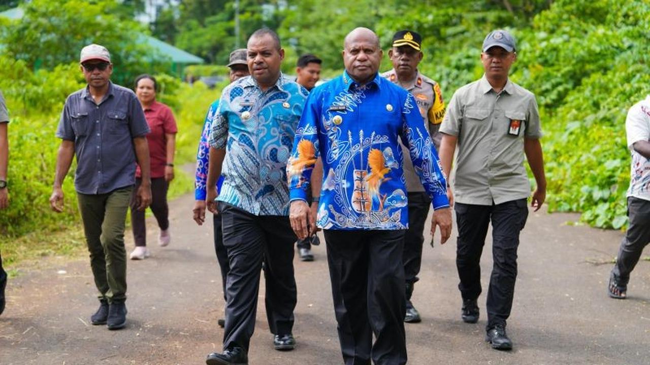 Gubernur Papua Dorong Pemanfaatan Hasil Lokal untuk Program Makan Bergizi Gratis di Supiori