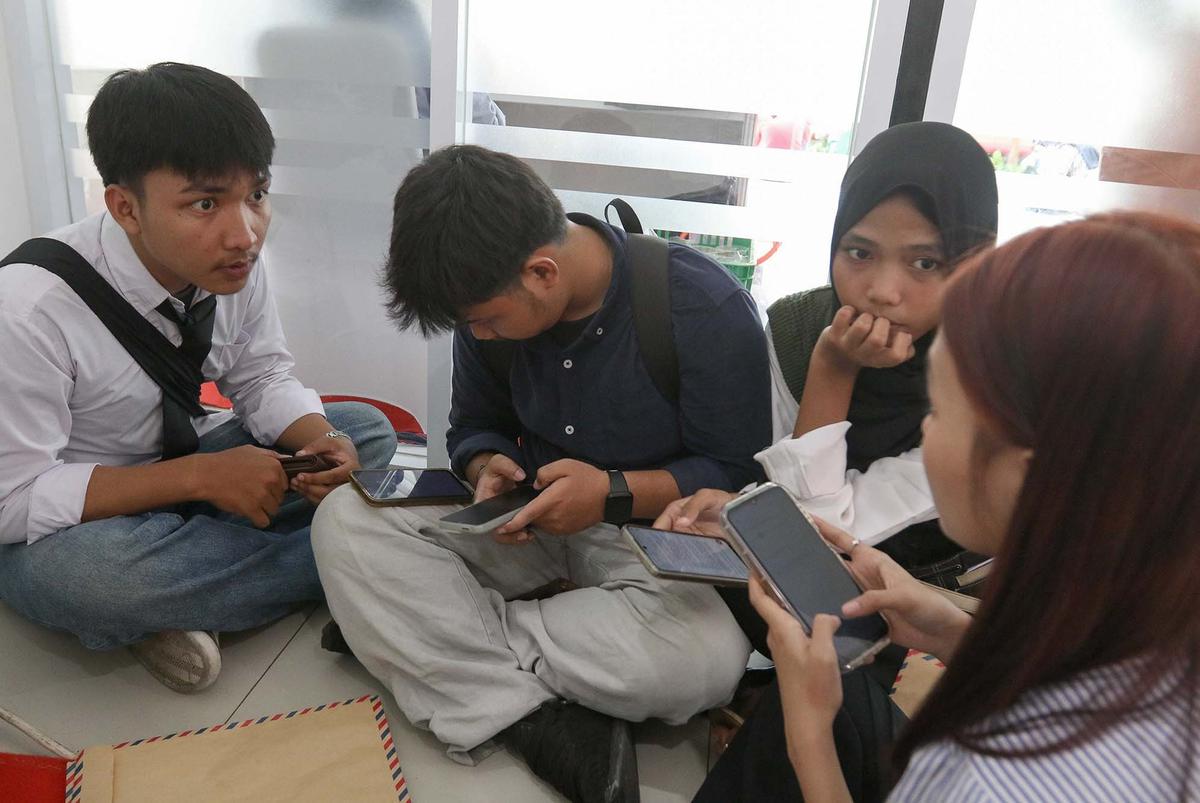 FOTO: Job Fair Jakarta Dipadati Pencari kerja