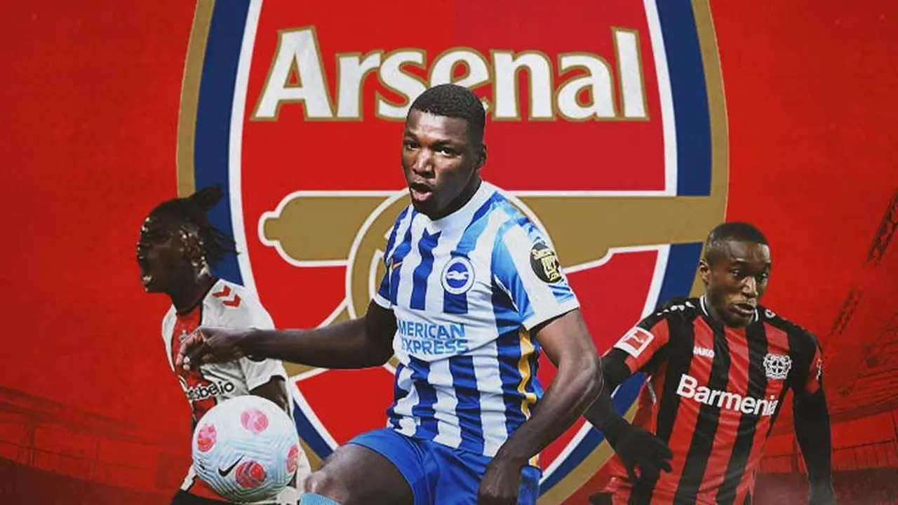 Arsenal - Romeo Lavia, Moises Caicedo, Moussa Diaby