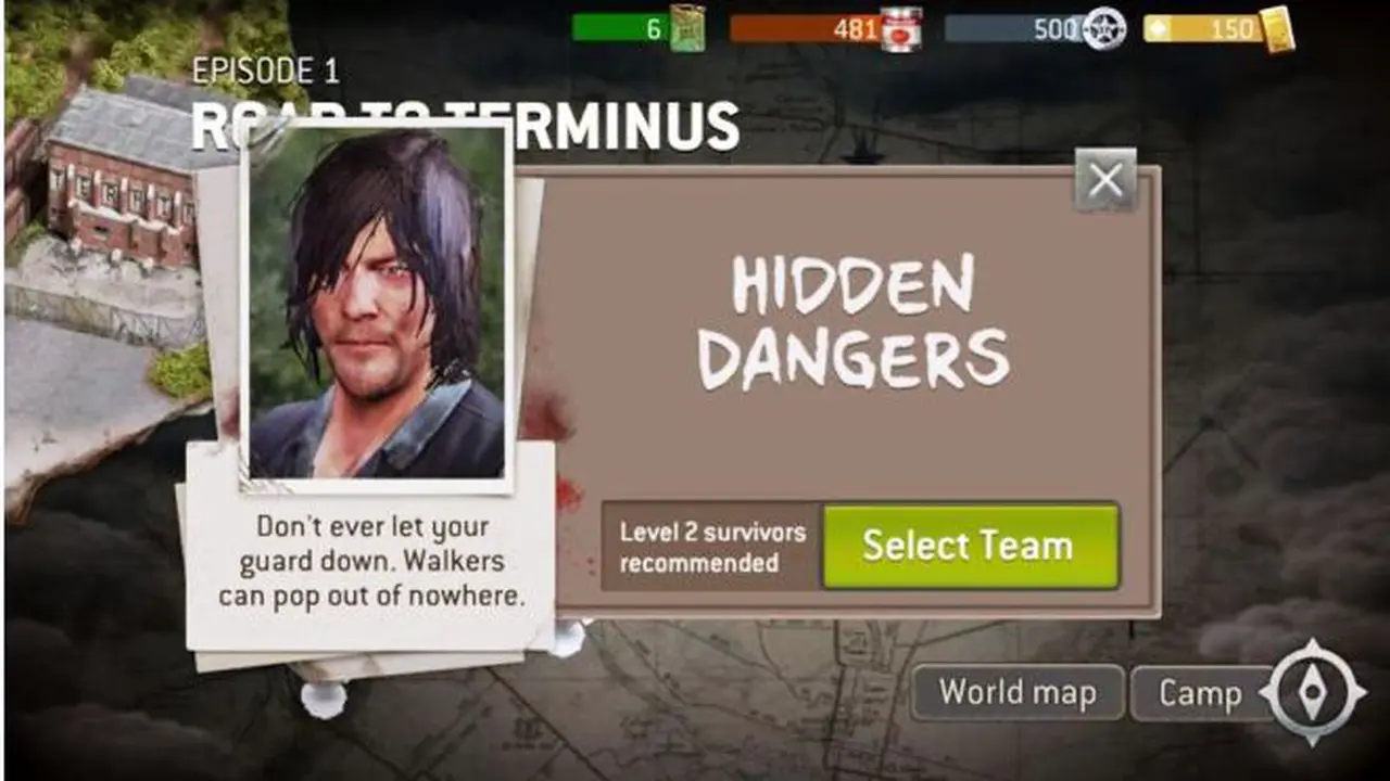 The Walking Dead Mendarat di iOS
