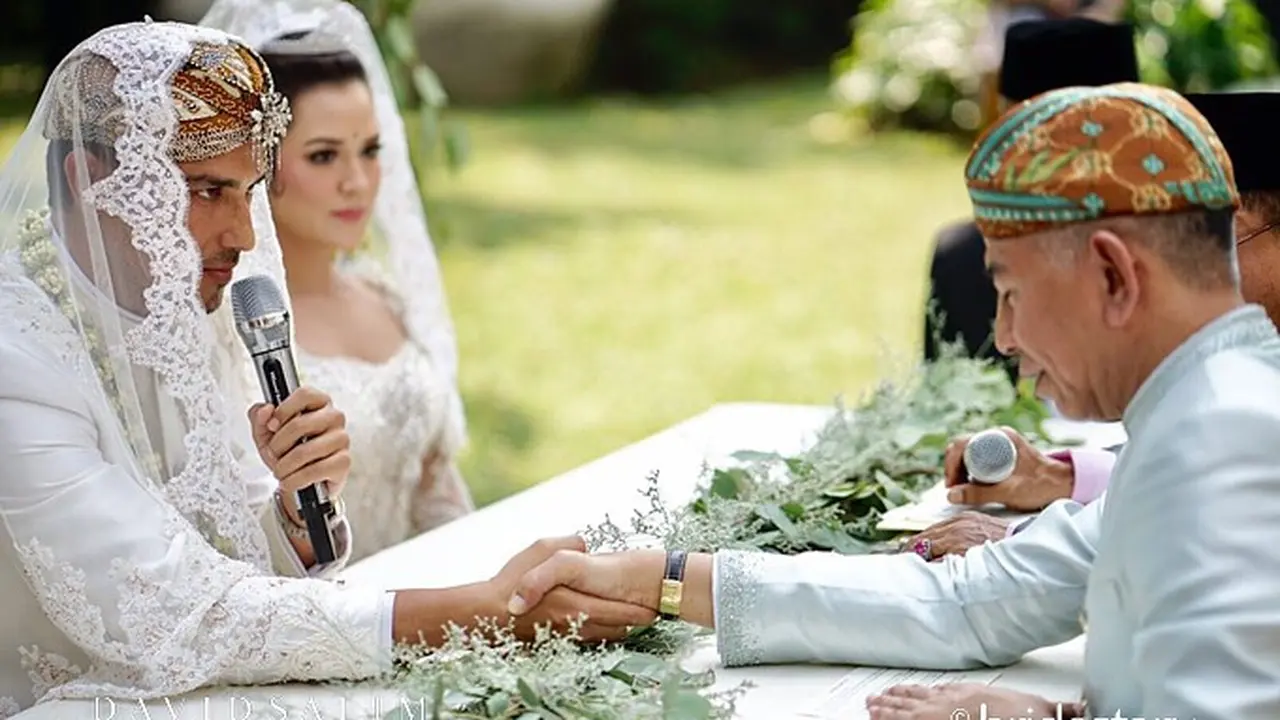 Raisa dan Hamish Daud menikah