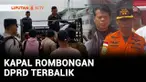 Lagi-lagi akibat cuaca buruk, ada kapal yang kemudian membawa rombongan DPRD Kabupaten Kepulauan Mentawai terbalik. Sebanyak 18 penumpang ditemukan selamat usai berenang berjam-jam ke tepi pantai.