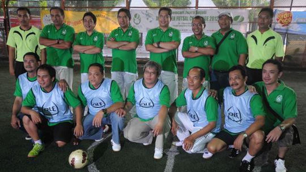 Direktur Jamsostek berlaga main futsal