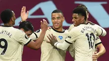 Manchester United lanjutkan tren positif dengan kalahkan Aston Villa (AFP)
