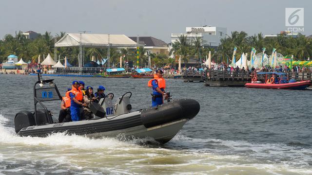 Ditpolair Sisir Perairan Ancol Buru Buaya 3 Meter