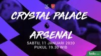 Premier League - Crystal Palace Vs Arsenal (Bola.com/Adreanus Titus)