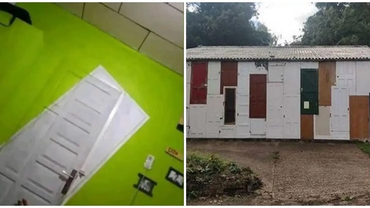 6 Potret Hasil Cat Pintu Rumah Ini Nyeleneh, Penampakannya Jadi Gagal Estetik
