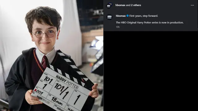 Unggahan HBO tentang serial Harry Potter. (Instagram/ HBO)