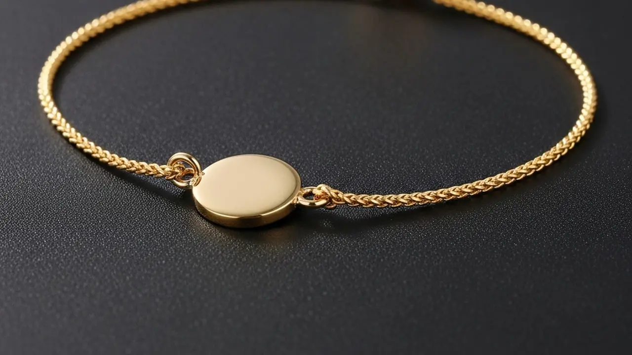 Gelang Emas Tipis 3 Gram (Image by Gemini AI)