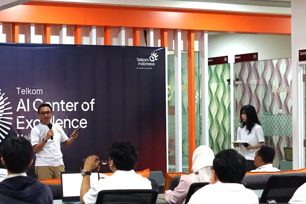 Telkom Perkuat Kapabilitas Developer di Makassar lewat AI Connect Offline Series