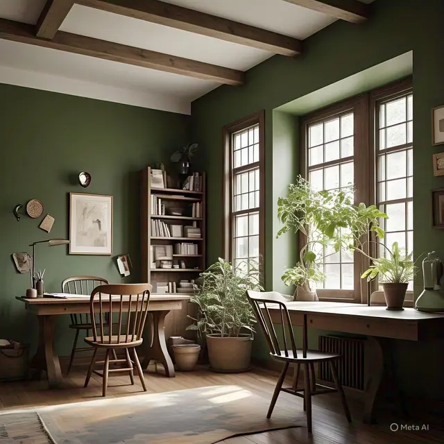 Inspirasi Warna Cat Rumah Hijau