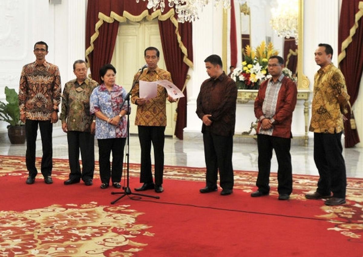 Presiden Jokowi umumkan 7 nama calon anggota Komisi Yudisial