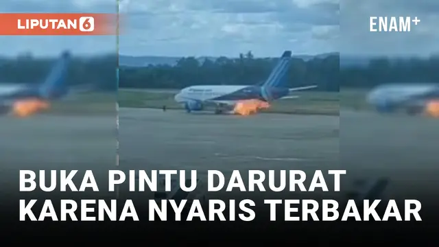 Nyaris Terbakar, Pesawat Trigana Air Gagal Terbang dari Jayapura