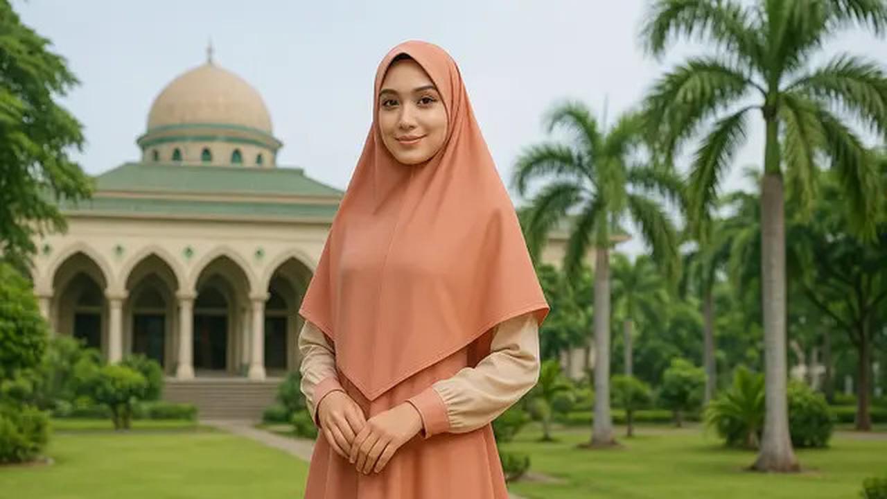 Pilihan Gamis Warna Netral, Tampil Syar'i dengan Gaya Kekinian di Medio 2025