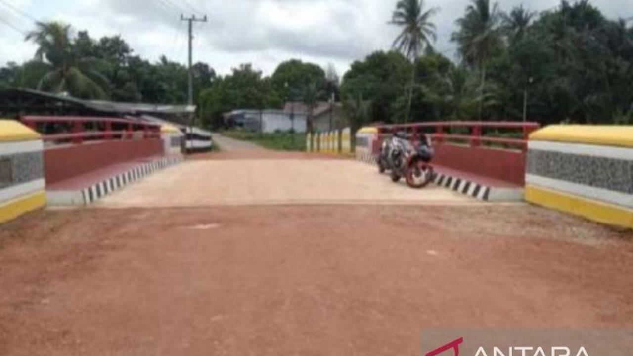 Bangka Tengah Bangun Kembali Jembatan Sungai Kelintang Senilai Rp2,32 Miliar, Akses Ekonomi Warga Pulih
