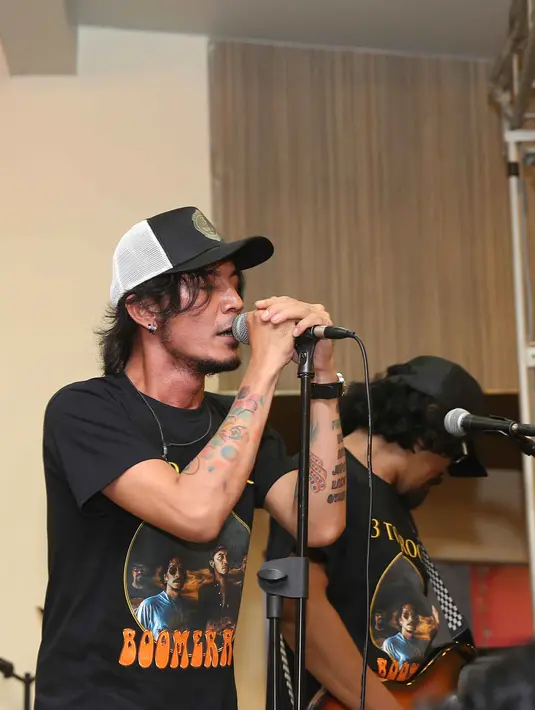 Andi menambahkan, ia berharap musik rock bisa bangkit lagi di Indonesia. (Nurwahyunan/Bintang.com)