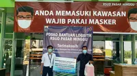 PT PP (Persero) Tbk menyalurkan kebutuhan logistik Tim Medis ke Rumah Sakit Polri dan Rumah Sakit Umum Daerah Pasar Minggu pada hari ini, Rabu (23/9/2020).