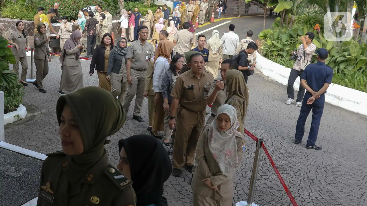 halal bihalal di hari pertama kerja ASN
