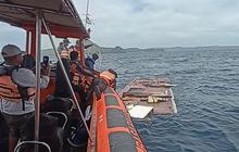 FOTO: Pencarian Korban Kapal Wisata Tenggelam di Pulau Padar Terus Dilanjutkan