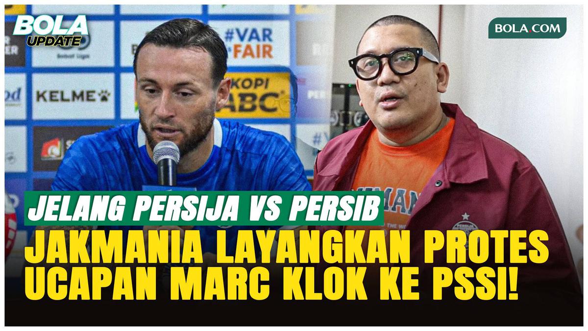 Persija Vs Persib Memanas, The Jakmania Sentil Marc Klok Lewat PSSI