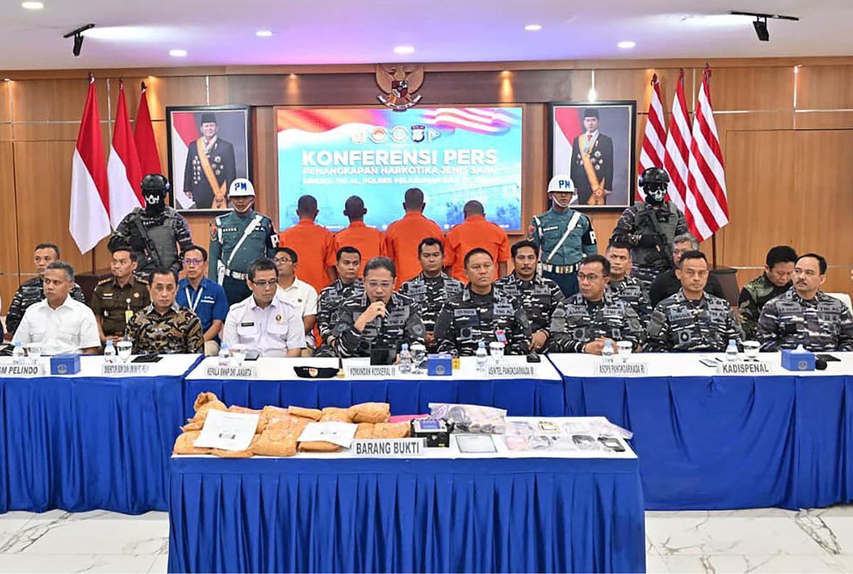 FOTO: TNI AL Gagalkan Penyelundupan 10 Kg Sabu di Pelabuhan Tanjung Priok