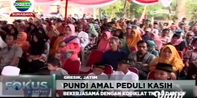 VIDEO: YPP SCTV-Indosiar Bersama Kodiklat TNI AD Gelar Baksos di Gresik