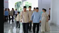 Halalbihalal Idulfitri, SBY dan Keluarga Hadir Open House Presiden Prabowo di Istana
