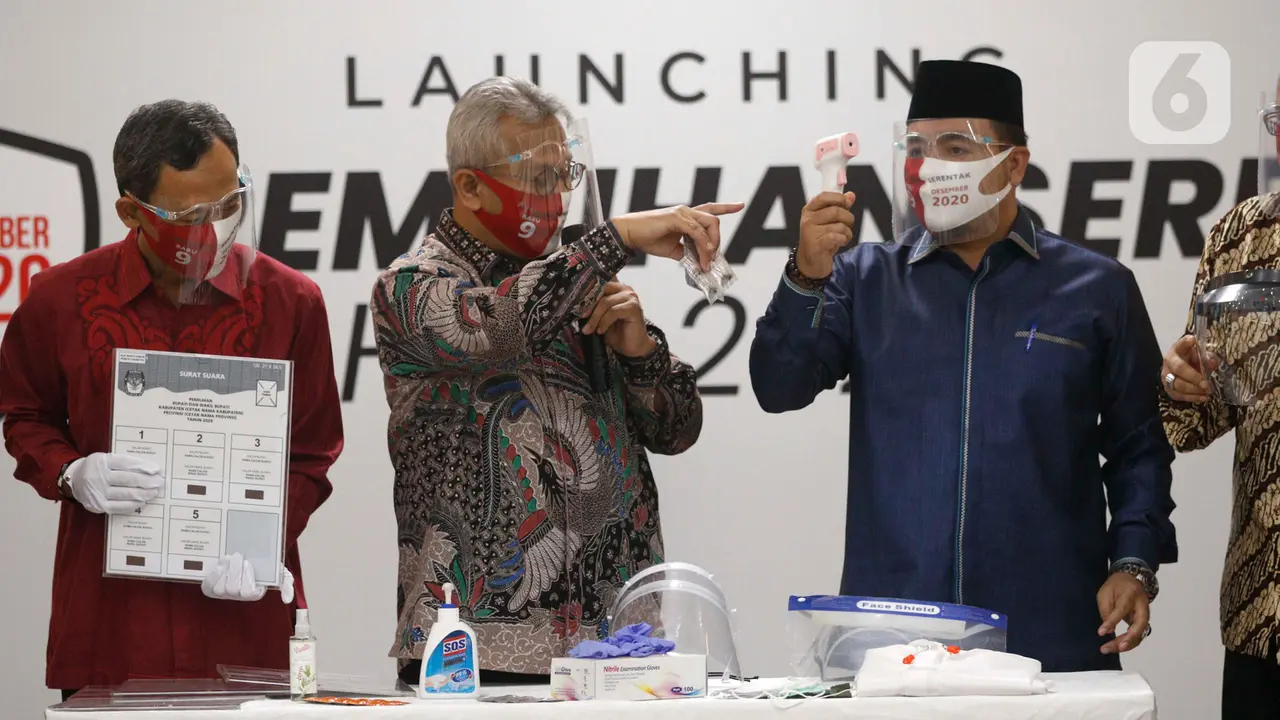 FOTO: KPU Launching Pemilihan Serentak Tahun 2020