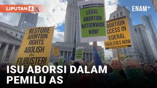 VIDEO: Isu Aborsi dan Hak Reproduksi dalam Pemilu AS