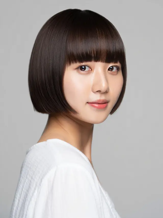 Rambut Pendek Ala Wanita Cina