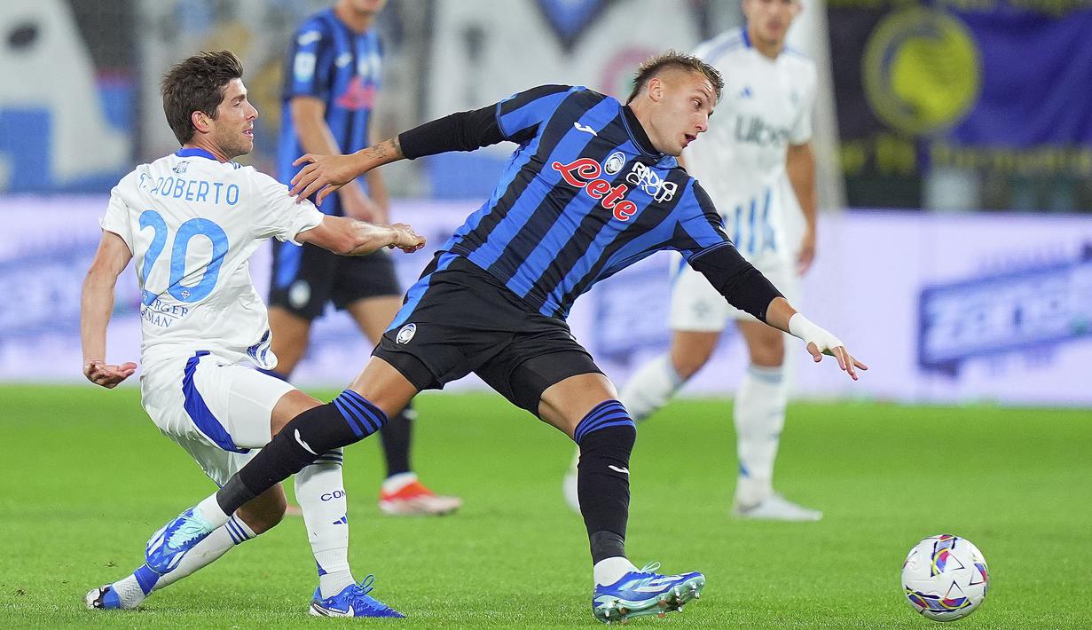 Ini adalah kemenangan pertama Como 1907 yang dimiliki Grup Djarum asal Indonesia di Serie A dalam lebih dari dua dekade terakhir. (Spada/LaPresse via AP)