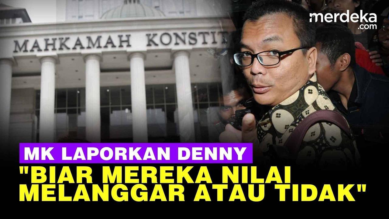 VIDEO: MK Tegas Laporkan Denny Indrayana ke Organisasi Advokat!