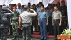 Citizen6, Jakarta: Tema latihan yang di angkat yaitu "Melalui latihan penanggulangan terorisme, TNI-Polri siap menjaga keutuhan NKRI." (Pengirim: Badarudin Bakri)