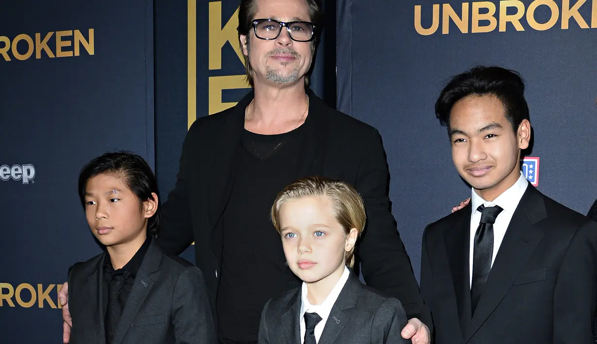 Sebagai seorang sahabat, ia juga berharap setelah Brad Pitt dipertemukan dengan keenam anaknya akan membawa dampak baik untuk permasalahan yang sedang dihadapinya ini. (AFP/Bintang.com)