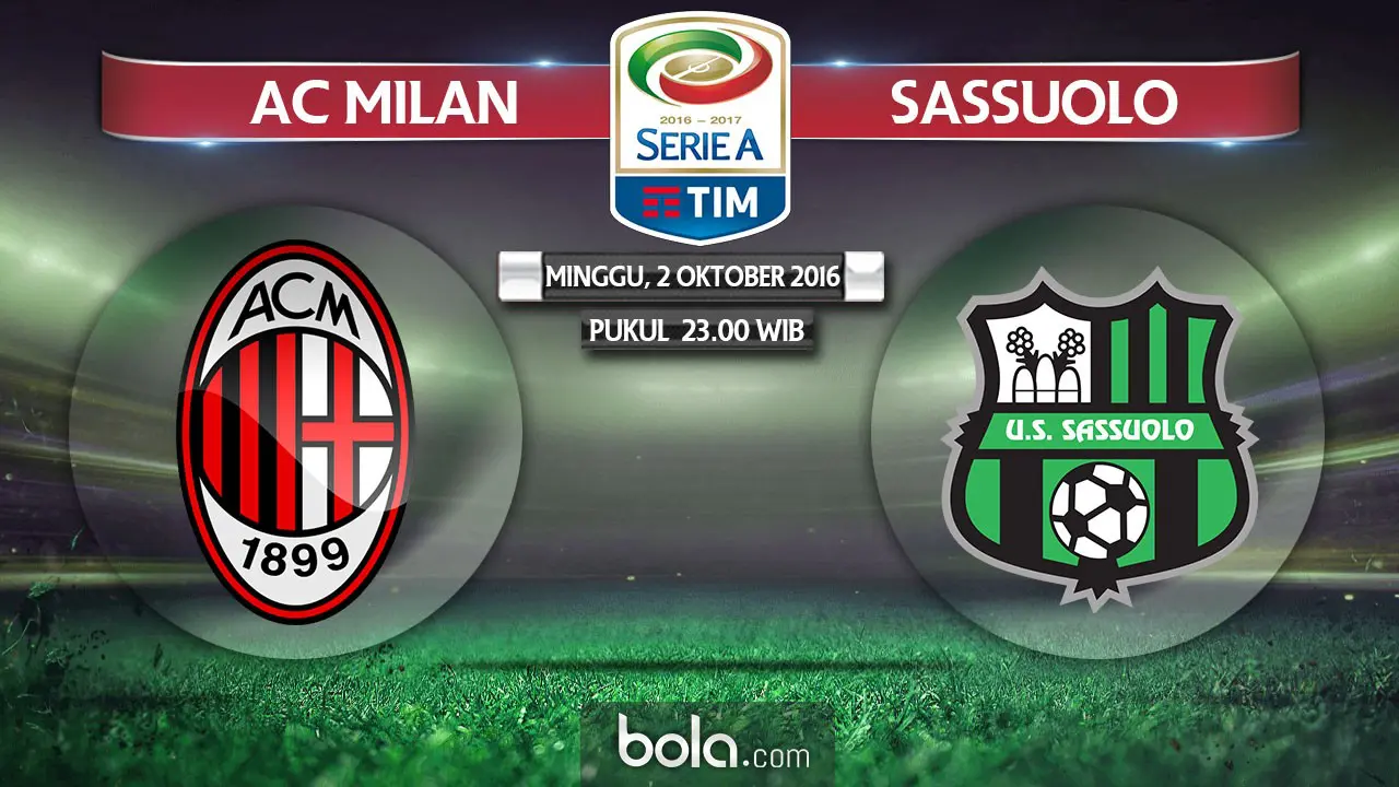 Serie A_AC Milan vs Sassuolo (Bola.com/Adreanus TItus)
