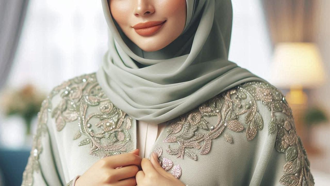 Tren Baju Lebaran 2025 Warna Sage Green